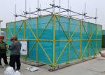 High Rise Building Site Perimeter Safety Screens 0.4mm Plate Thickness