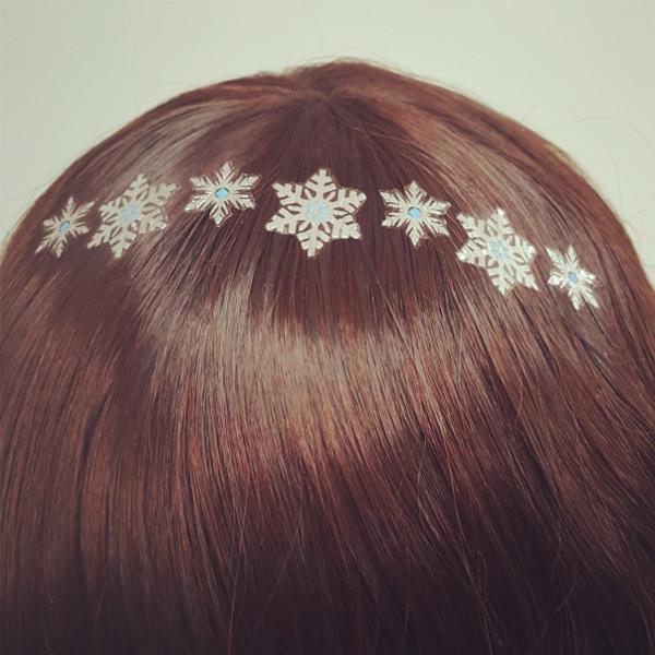 Buy cheap Winter Style Beautiful Hair Dress New Fashion Hair Tattoo from wholesalers
