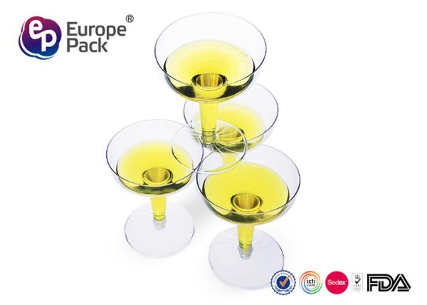 Buy cheap Recycled Plastic Champagne Glasses from wholesalers