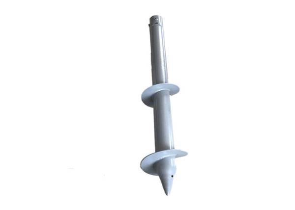 Buy cheap Customized Ground Screw Piles Rack Foundation Solutions Length 500~2500 Mm from wholesalers