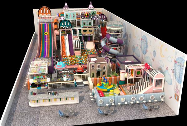Buy cheap Children's Large Indoor Playground Professional Naughty Castle Indoor Play Park Kids Indoor Soft Play Equipment from wholesalers