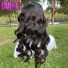 Buy cheap 180% Density Virgin Raw Loose Wave 12a Human Hair Lace Frontal Wigs from wholesalers