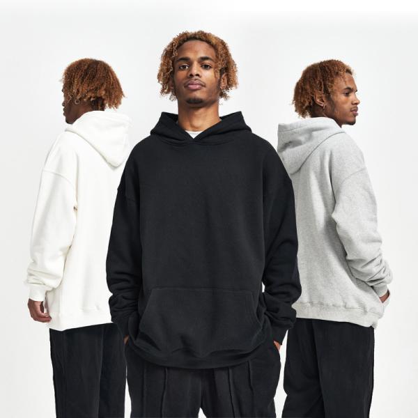 Oem Slim Fit Joggers 350g Supplier Pull Over Tracksuit Mens Pullover Hoody Heavy