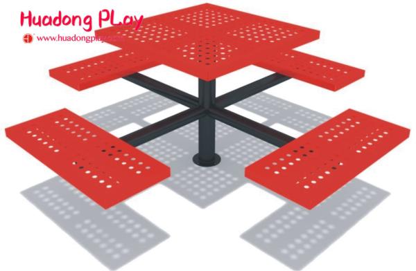 Buy cheap Picnic Outdoor Decorative Metal Garden Bench Seat For Preschool Community Static Free from wholesalers