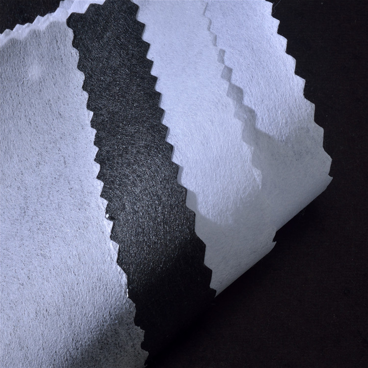100% Polyester Nonwoven Fabric Roll 1080HF for Tailoring Material Interlinings Linings