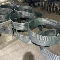 Buy cheap BTO-22 Galvanized 90cm Coil Diameter Concertina Razor Barbed Wire for Protection product