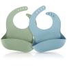 Buy cheap FDA Approved Patel Color Silicone feeding Bib Safe In Steriliser Baby Pinny from wholesalers