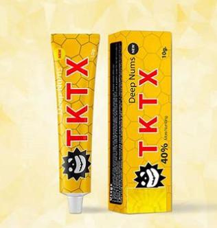 Buy cheap Yellow TKTX40% Painless Numbing Cream For Micro Needle Painless Tattoo Cream from wholesalers