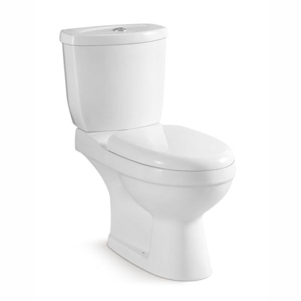 Buy cheap Two Piece Jacuzzi Toilet 1.6 Gallons White Fully Glazed Flush 660x360x760mm from wholesalers