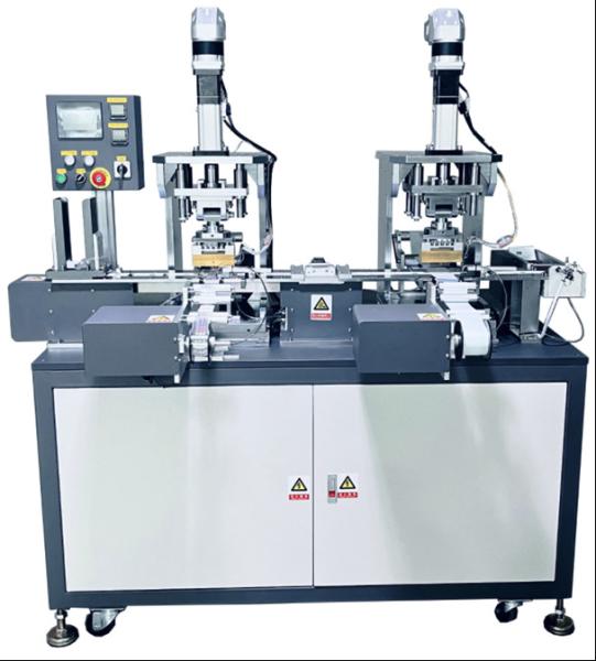 Buy cheap Dual Station Financial Card Hot Foil Stamping Machine With Anti Fake Hologram Panel from wholesalers