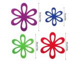 16pcs Pot Protectors Anti Slip Felt Pan Dividers Pads