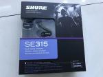 Shure SE315-K Sound Isolating In-Ear Stereo Earphones BLACK *BRAND NEW* made in