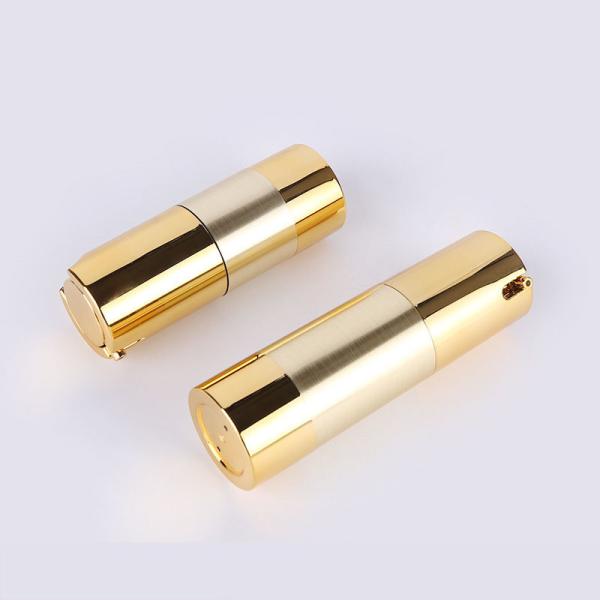 Buy cheap 80ml / 100ml Plastic Cosmetic Containers Making Up Bottles Gold Plating from wholesalers