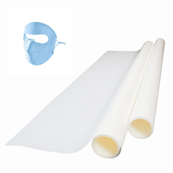 Buy cheap 1.2 G/Cm3 Density Translucent Adhesive Film PES Hot Melt Adhesive Film For Mask from wholesalers