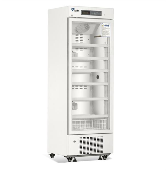 Buy cheap 2 To 8 Degree Single Glass Door Pharmacy Medical Refrigerator For Vaccine Cryogenic 315 Liters from wholesalers