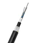 Outdoor Fiber Cable Underwater GYTA33 Armored Seel Wire Fibre Optic Cable 12 24
