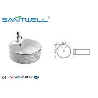 Buy cheap AB8002 Ceramic Art Basin Bathroom vanity sink above counter top product