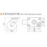 Buy cheap 4 Industrial Casters Wheels TPA 75mm Castor Wheels With Brake 504P-26 from wholesalers