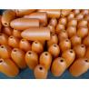 Buy cheap Orange EVA Fishing Net Floats / Plastic Fishing Floats Bullet Shape from wholesalers