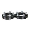 Buy cheap 1" 5x4.5 to 5x4.5 Black Wheel Spacers - fits Dodge Chrysler Toyota 12x1.5 Studs, 25mm wheel spacer from wholesalers