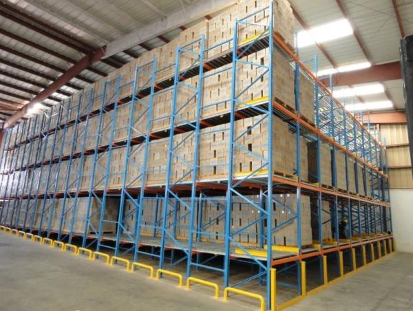 Buy cheap Industrial Gravity Flow Racks Roller Shelf Q235 Steel from wholesalers