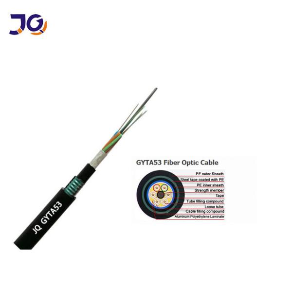 Buy cheap GYTS GYTS53 Underground Armoured Optical Fiber Cable from wholesalers