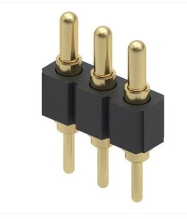 Buy cheap 2 Ampere 3 Pin Battery Connector , Pogo Pin Connector Gold Plating Surafce Treatment from wholesalers