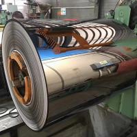 Buy cheap 8K Mirror Finished Stainless Steel Coil Thin Spring Strips SUS430 product