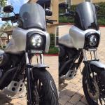 Super Bright 40 Watt 7 Inch Car LED Headlights For Motorcycle 50000hours Life