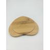 Buy cheap Dual USB Bamboo Heart Shape 10W fast Charging Portable Wireless Charger 9V 2-3A from wholesalers