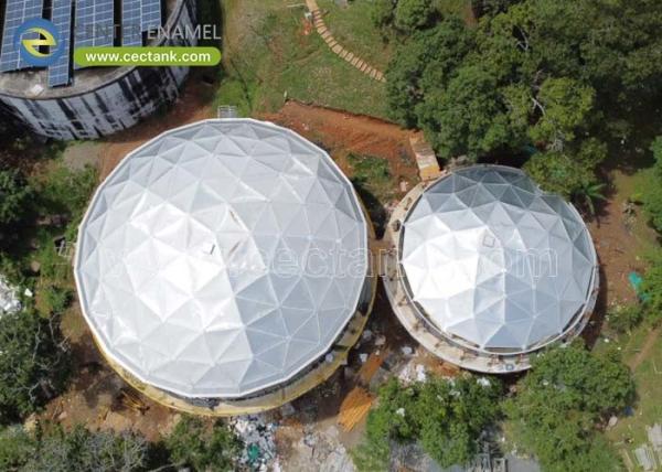 Buy cheap Center Enamel can Provide Aluminum Dome Roofs for China Crude Oil Storage Tanks from wholesalers