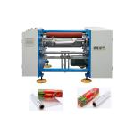 Semi Automatic 3KW 2 Shaft Heavy Duty Aluminium Foil Roll Silicone Paper