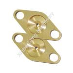 OEM CNC Food Machinery Parts Stainless Steel Copper Plated Finishing Copper