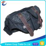 Polyester Sports Mens Waist Bag / Running Waist Bag Customized Color 36x16x2 Cm