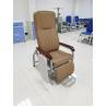 Buy cheap Angle freely adjustable brown hospital infusion chair PU material from wholesalers