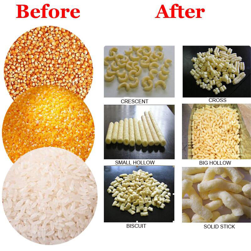 Stainless steel breakfast cereal extrusion machinery equipment processing line