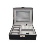 Hot Spot Full Carbon Fiber PU Leather Watch Box Watch Storage Box Display Watch