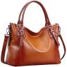 Buy cheap ODM Women'S Genuine Leather Purse Crossbody Satchel Top Handle Tote Bag from wholesalers