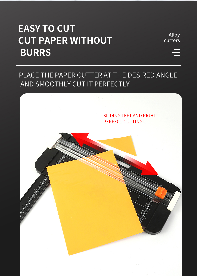 Multifunctional Mini A4 Paper Cutter 2 In 1 Cutting and Creasing for DIY Projects