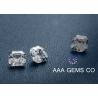Buy cheap Classic 4mm1.5 Carat Moissanite Loose Diamonds 99.9% Pure Carbon from wholesalers