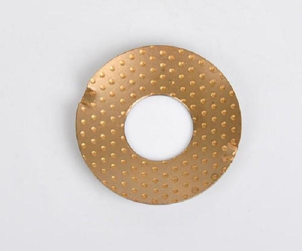 Buy cheap High Strength Thrust Washer Bearing Sintered Copper Alloy Bimetallic Material from wholesalers