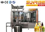 12000B/H Glass Bottle Filling Line , 40 Filler Juice Filling Line