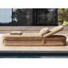 Buy cheap Moisture Proof Waterproof Woven Rope Chair And Teak Wood Table For Garden Sofa Set from wholesalers
