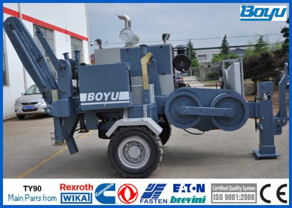 Buy cheap Hydraulic Conductor Stringing Equipment 90kN 9tons for 2 Conductors Works Together from wholesalers