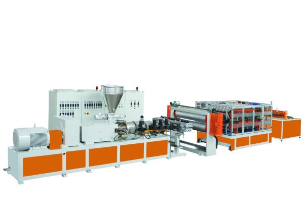 Buy cheap Jwell PVC / PC Multi Layer Corrugated Roof Tile Heat Insulation Plastic Machine from wholesalers