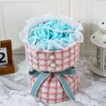 Rose soap, small scented flower bouquet, Qixi Festival, Valentine's Day,