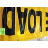 Buy cheap Outdoor Custom Made Vinyl Banners Printed Yellow Black For Business from wholesalers