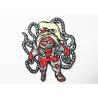 Buy cheap Heat - Cut Border Cool Clothing Embroidery Patches Hook And Loop Backing from wholesalers
