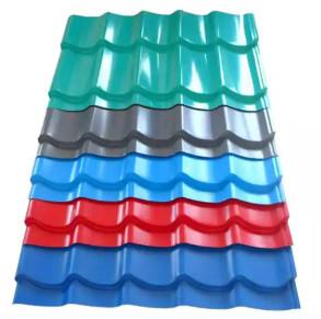 Buy cheap 0.45mm 0.6Mm Thick Zinc Coated Prepainted Steel Roofing Sheet Corrugated Metal Roofing Sheet from wholesalers