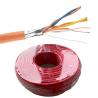 Buy cheap Copper Conductor 2 Cores Decorative Round Electric Smoke Detector Sensors Fire Alarm Wire from wholesalers